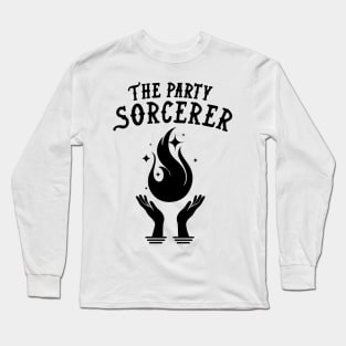 Sorcerer Dungeons and Dragons Team Party Long Sleeve T-Shirt